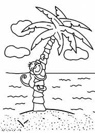 Лето Раскраски про лето