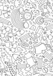 Сложные Раскраски антистресс для девочек