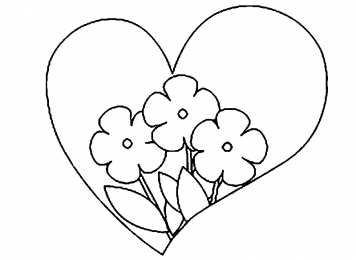 Контуры сердца. Сердечки Контуры сердец и валентинок для вырезания, поделок и аппликаций