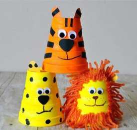 Из пластиковой посуды Поделки из пластиковых стаканчиков