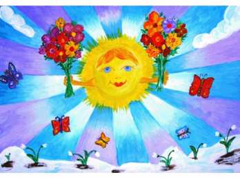 Лето дети рисуют как я провел лето. Детские рисунки про лето