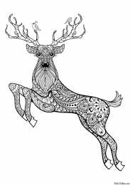 Олень Животные леса, олень