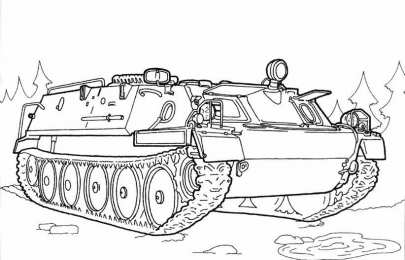 БМП и БТР раскраски на которых изображены БМП и БТР для мальчиков