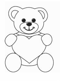 Медвежонок Раскраски с медведями и медвежатами
