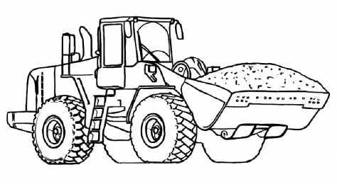 Для мальчиков Строительная техника для мальчиков. Раскраски с тяжелой техникой