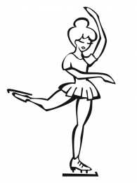 фигурное катание Катание не льду фигуристов. Фигурное катание в коньках