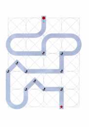 Пройди лабиринт Лабиринты и дорожки для пальчиков. Формируем графомоторные навыки. 