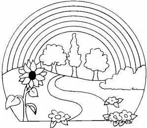 Лето Раскраски про лето