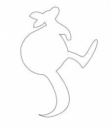 Контуры животных Контуры и шаблоны животных для вырезания раскрашивания или аппликации