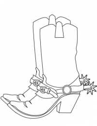 Сапоги Раскраски с сапогами. Обувь. Раскраски для вырезания и раскрашивания