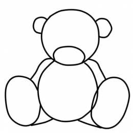 Медвежонок Раскраски с медведями и медвежатами
