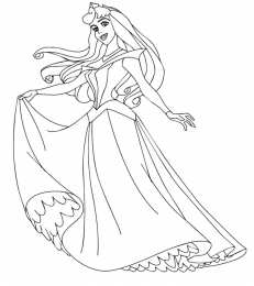 Принцессы Раскраски принцессы для девочек