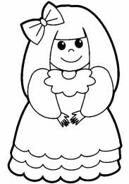 Для маленьких Раскраски для маленьких с жирным контуром