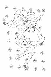 Барби Барби в платье с бантами