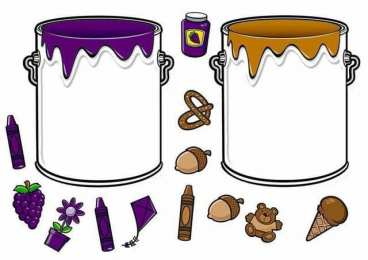 Что к чему подходит Карточки для сортировки по цветам