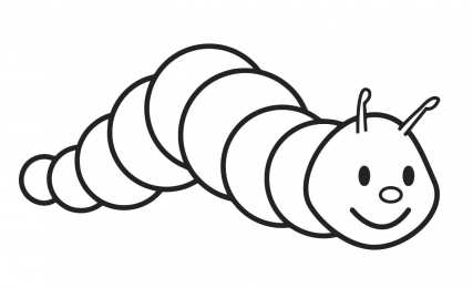 Для маленьких Раскраски для маленьких с жирным контуром