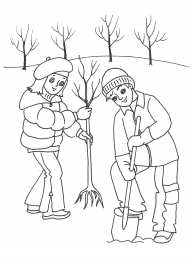 Весна Раскраски на тему время года весна