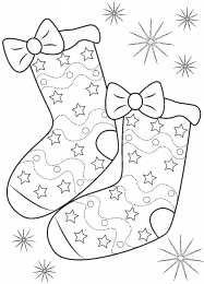 Носки Раскраски с носками