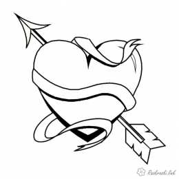 Контуры сердца. Сердечки Контуры сердец и валентинок для вырезания, поделок и аппликаций