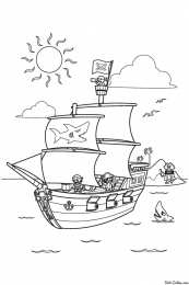 Парусные военные корабли Военные корабли пиратов. Парусные корабли с пушками для мальчиков