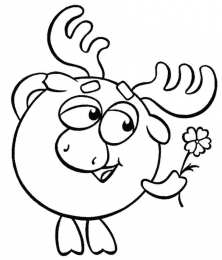 Для маленьких Раскраски для маленьких с жирным контуром