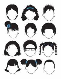 Дорисуй лицо ДОРИСУЙ «ПУСТЫЕ ЛИЦА»