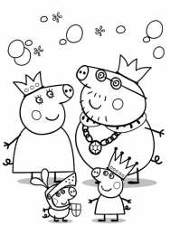 Свинка Пеппа Раскраски со свинкой Пеппой.