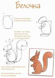 Учимся рисовать Учимся рисовать поэтапно животных и насекомых