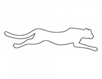 Контуры животных Контуры и шаблоны животных для вырезания раскрашивания или аппликации