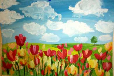 Лето дети рисуют как я провел лето. Детские рисунки про лето