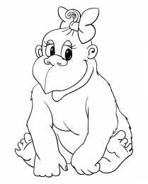 Обезьяна Обезьяны это животные которые едят бананы и лазают по деревьям