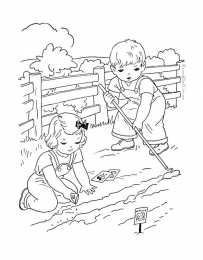 Сажаем деревья Посадка новых деревьев. Раскраски по окружающему миру