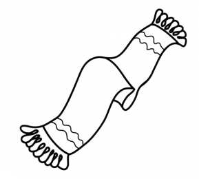 шарф Зимняя одежда, шарф