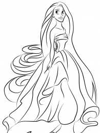 Принцессы Раскраски принцессы для девочек