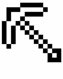 Майнкрафт Раскраски с мечем из майнкрафта. Раскраски с героями игры майнкрафт