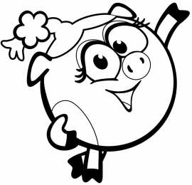 Смешарики Качественные раскраски всех героев из мультфильма про смешариков