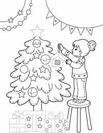 Нарисуй по контуру Задания для подготовки руки к письму. Соедини точки и раскрась 