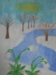 Весна дети рисуют про весну