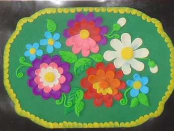 Цветы Идеи для лепки цветов из пластилина