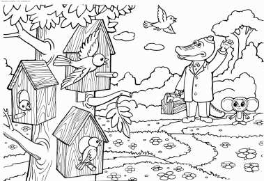 Весна Раскраски на тему время года весна