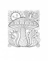 Сложные Раскраски антистресс для девочек