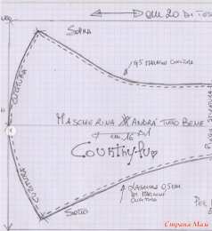 Выкройки медецинских масок  Выкройки для медицинских масок