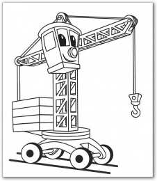 Для мальчиков Строительная техника для мальчиков. Раскраски с тяжелой техникой