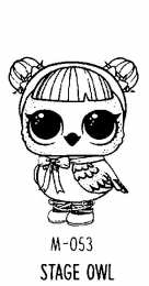 Куклы LOL pets 2 серия Раскраски лол stage owl, кукла лол совенок девочка с бантиком на шее.