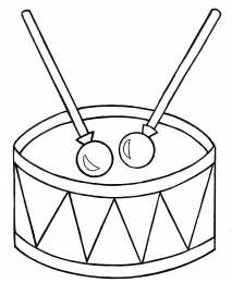 Барабан Барабан и барабанная установка на раскрасках