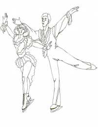 фигурное катание Катание не льду фигуристов. Фигурное катание в коньках