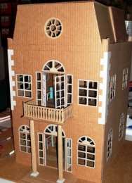 Дом из бумаги или картона Поделки дома из бумаги или картона