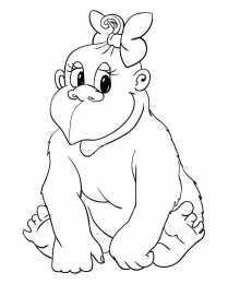 Горилла  Горилла. Большие обезьяны