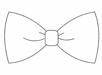 Раскраски с бантиком Раскраски с бантом