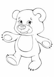 Медвежонок Раскраски с медведями и медвежатами